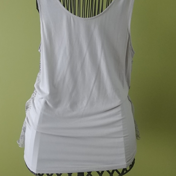 100% Silk top layer, base layer 95% Modal and 5% Spandex top, size L - Picture 7 of 9